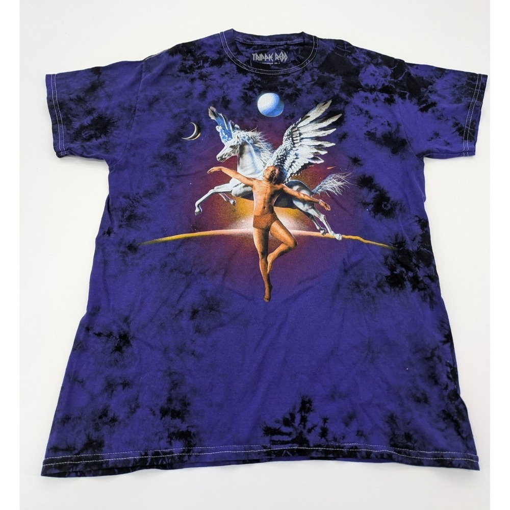Trippie Redd Graphic T-shirt‎ Mens Medium Purple Tie Dye Short Sleeve Rap Music